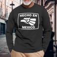 Hecho En Mexico 長袖Tシャツ 高齢者への贈り物