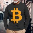 Hodl ビットコイン Btc 暗号通貨 聡アパレル Bitcoin 長袖Tシャツ 高齢者への贈り物