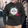 Ibiza 2025 カラフル 長袖Tシャツ 高齢者への贈り物