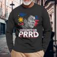 Itand For Prrd サポーター Digong Duterte フィリピン Du30 長袖Tシャツ 高齢者への贈り物
