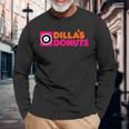 J Dillas ドーナツ ヒップホップ ジェイディー 長袖Tシャツ 高齢者への贈り物