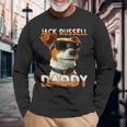 Jack Russell Daddyジャック・ラッセル・パパ・ヴァータグ・パパ・ジャック・ラッセル・テリア 長袖Tシャツ 高齢者への贈り物