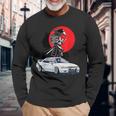Jdm スカイライン R32 カーチューニング ジャパンサムライドリフト 長袖Tシャツ 高齢者への贈り物