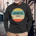 Lafayette Louisiana シャツ 長袖Tシャツ 高齢者への贈り物