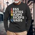 Lgbtq ラッツ 大臀筋 上腕二頭筋 上腕三頭筋 大腿四頭筋 ジム リフティングウェイト 長袖Tシャツ 高齢者への贈り物