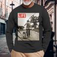 Life Picture Collection _ Nostalgic America 01 長袖Tシャツ 高齢者への贈り物