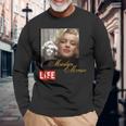 Life Picture Collection _ マリリンモンロー 02 長袖Tシャツ 高齢者への贈り物