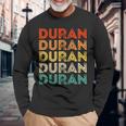 Love Heart Duran ヴィンテージスタイル ブラック デュラン 長袖Tシャツ 高齢者への贈り物