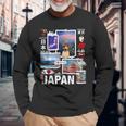 I Love Japan Culture Enjoy Cool Japan Landmarks Photos 長袖Tシャツ 高齢者への贈り物