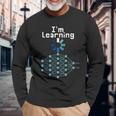 Machine Deep Learning ニューラルネットワークデータサイエンスtシャツ 長袖Tシャツ 高齢者への贈り物