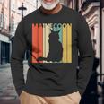 Maine Coon メインクーン 長袖Tシャツ 高齢者への贈り物