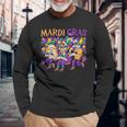 Mardi Gras ビデオゲームコントローラー シェア スチームフレンズ 長袖Tシャツ 高齢者への贈り物