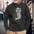 Meerkat Clothes キッズ ギフト アウトフィット ミーアキャット 長袖Tシャツ 高齢者への贈り物