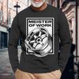 Meister Of Work 車用スタンスホイールのベストプロジェクト 長袖Tシャツ 高齢者への贈り物