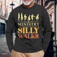 Ministry Ofilly Walks おもしろコメディ 長袖Tシャツ 高齢者への贈り物