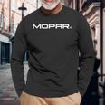 Moparintage 1937-1947 ロゴ 前面背面プリント 長袖Tシャツ 高齢者への贈り物