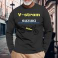 Moto -Strom 長袖Tシャツ 高齢者への贈り物