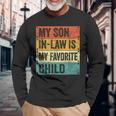 Myon In Law Is My Favorite Child 父の日 長袖Tシャツ 高齢者への贈り物