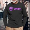 Nerdy Unity コンピュータープログラマー プログラム 数学 教師 オタク 長袖Tシャツ 高齢者への贈り物