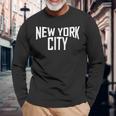 New York City スウェットシャツ メンズ レディース 長袖Tシャツ 高齢者への贈り物