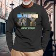 New York Citykyline Outfit I Love New York New York City 長袖Tシャツ 高齢者への贈り物