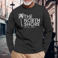Northhore ハワイ ヤシの木 ビンテージスタイル 長袖Tシャツ 高齢者への贈り物