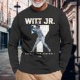 Number And Portrait Bobby Witt Jr Kansas City Mlbpa 長袖Tシャツ 高齢者への贈り物