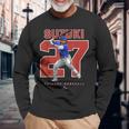 Number And Portraiteiyauzuki Chicago Mlbpa 長袖Tシャツ 高齢者への贈り物