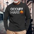 Occupy Mars シャツ 長袖Tシャツ 高齢者への贈り物