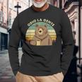 Odio A La Gente Oso Café Regalo Divertido Que Odio A La Gente Camiseta de manga larga Regalos para ancianos