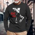Oi Oi Oikinhead、Ska、ストリートパンク、ハードコアパンク 長袖Tシャツ 高齢者への贈り物