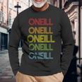 Oneillの名前 長袖Tシャツ 高齢者への贈り物