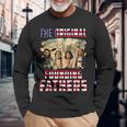 The Original Founding Fathers ネイティブアメリカン メンズ レディース 長袖Tシャツ 高齢者への贈り物