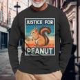 P'nut Pnutリスtシャツ ジャスティス ピーナッツザリス 長袖Tシャツ 高齢者への贈り物
