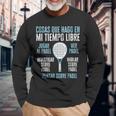 Padelista Divertido Padel Tennis Jugar Al Padeler Padel Camiseta de manga larga Regalos para ancianos
