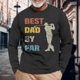 メンズ Par Golf Best Dad 長袖Tシャツ 高齢者への贈り物