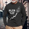Pltr ギャングPltr ストック・トゥ・ザ・ムーン 長袖Tシャツ 高齢者への贈り物