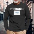 Pohang Flag Apparel ナショナルプライド お土産ギフト 長袖Tシャツ 高齢者への贈り物