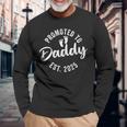 Promoted To Daddy 2025 長袖Tシャツ 高齢者への贈り物