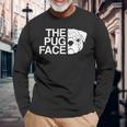 The Pug Face 長袖Tシャツ 高齢者への贈り物