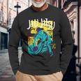 Retro Brazilian Jiu Jitsu And Bjj Camiseta de manga larga Regalos para ancianos