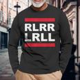 Rlrr Lrll シングルパラディドルドラム ルーディメント 長袖Tシャツ 高齢者への贈り物