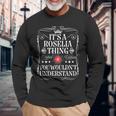 Roselia Name Its A Roselia Thing You Wouldn't Understanding 長袖Tシャツ 高齢者への贈り物