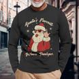 Santa's Favorite ソフトウェア開発者 面白いクリスマスサンタ 長袖Tシャツ 高齢者への贈り物