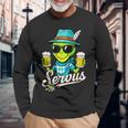 Servus Wiesn Gaudi – 面白いオクトーバーフェストビールバイエルンコスチューム 長袖Tシャツ 高齢者への贈り物
