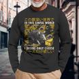 In This Sinful World I Desire Only Cheese Rat Japanese Long Sleeve T-Shirt Gifts for Old Men