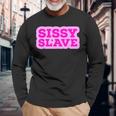 Sissylaveissification Maid Baby Kinkyissy Femboy 長袖Tシャツ 高齢者への贈り物