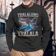 Tralalero Tralala Italian Brainrot 長袖Tシャツ 高齢者への贈り物