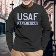 Us Air Force Usaf パラレスキュー Pj レスキュー メディックリカバリー 長袖Tシャツ 高齢者への贈り物