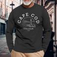 Vacaciones En Cape Cod Beach Massachusetts Boda En Cape Cod Camiseta de manga larga Regalos para ancianos